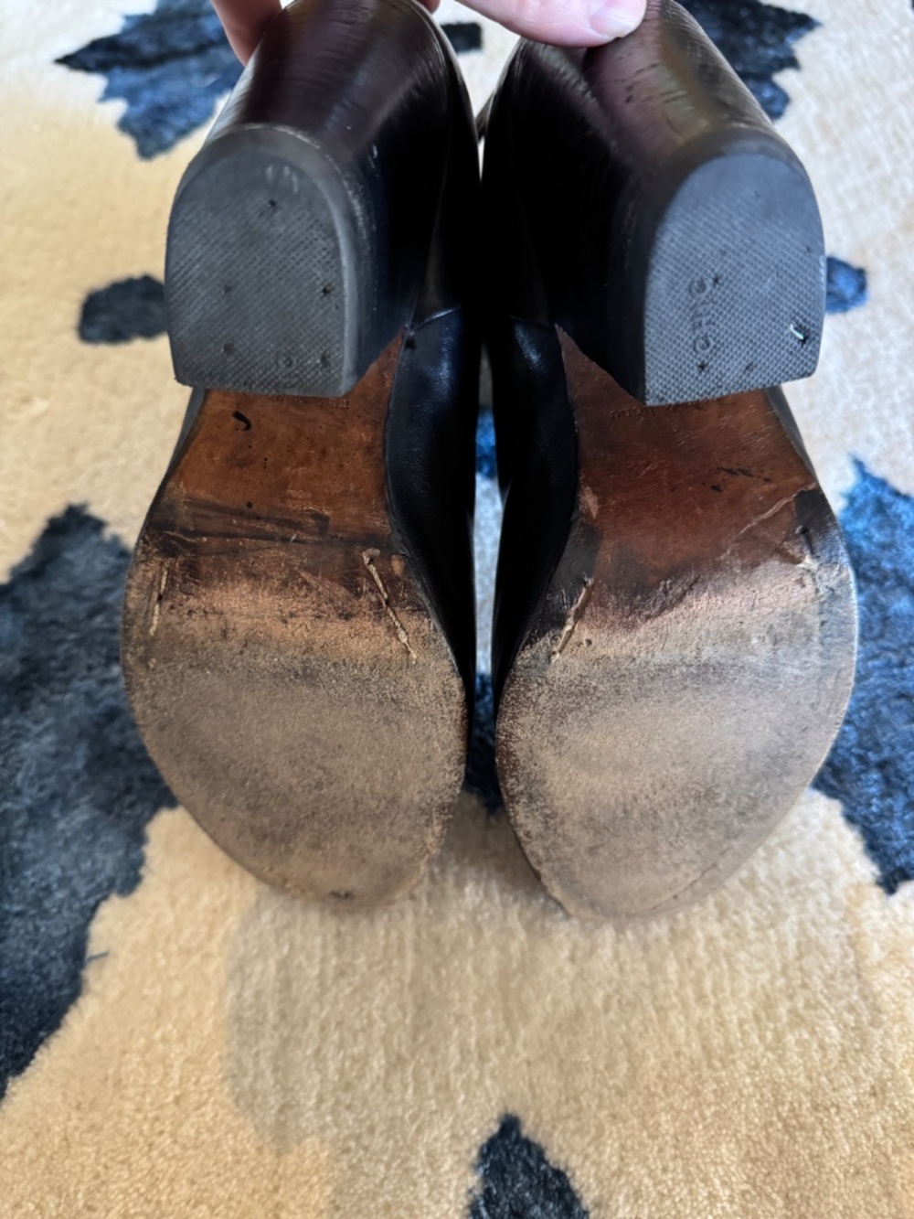 Rag & Bone Newbury Leather Boots Sz 38 with Box, Bag & Authentication Card - Picture 9 of 14